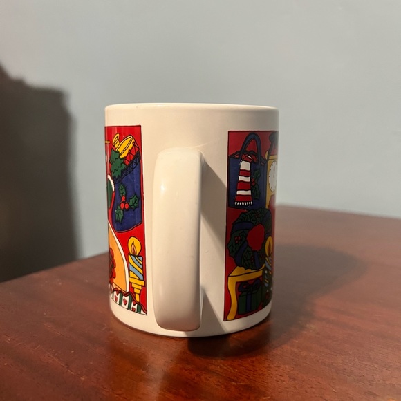 Anco Merchandise Christmas Teddy Bear Snowman Winter Cozy Decor Mug Preowned - Picture 8 of 16